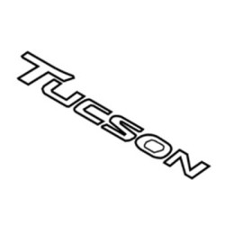 Эмблема задняя Tucson III TL 