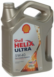 Масло моторное Shell Helix Ultra 5W40 A3/B3/B4 SN/CF (4)